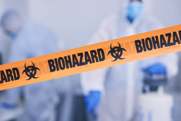 Professional Drug Lab Cleanup technician working in Valmeyer, IL